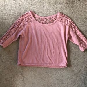 Pink AE top